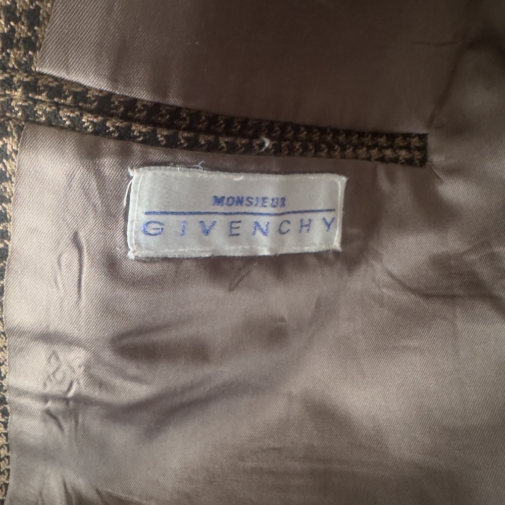 44 Brown Plaid Sports Coat